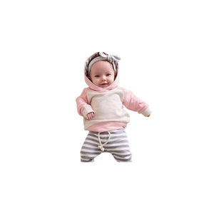 Long-Sleeved Hooded Shirt 6-12 Month